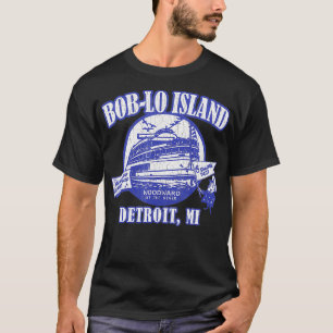 Boblo Island Vintager Look Michigan T-Shirt