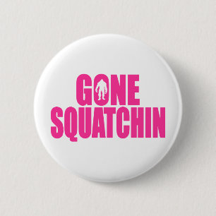 Bobo GEGANGENER SQUATCHIN Gang, der Bigfoot findet Button