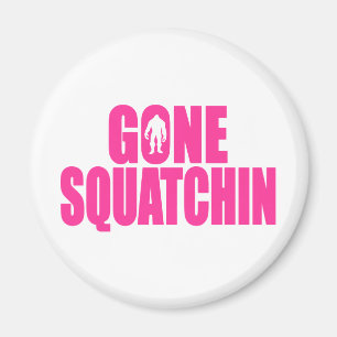 Bobo GEGANGENER SQUATCHIN Gang, der Bigfoot findet Magnet