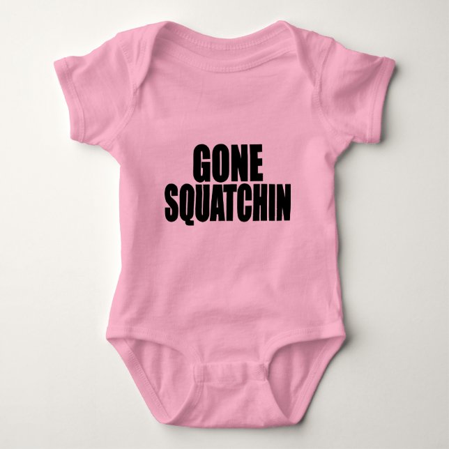 Bobo GEGANGENES SQUATCHIN Shirt FindingBigfoot (Vorderseite)
