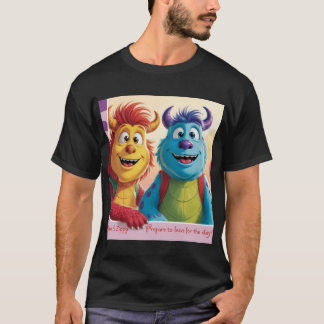 "Bobo und Zippy: Helle Freunde in einer Monsterwel T-Shirt