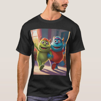 Bobo und Zippy: Helle Freunde in einer Monsterwelt T-Shirt