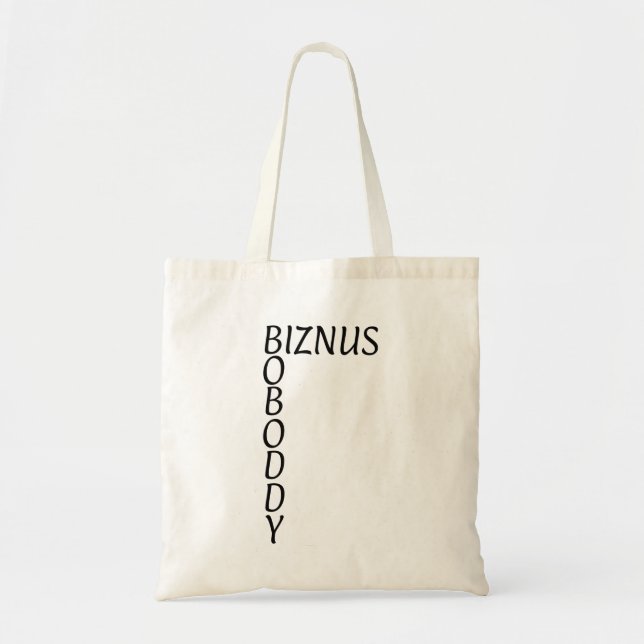 BOBODDY - Creed ist der glänzende Moment vom Büro! Tragetasche (Vorne)