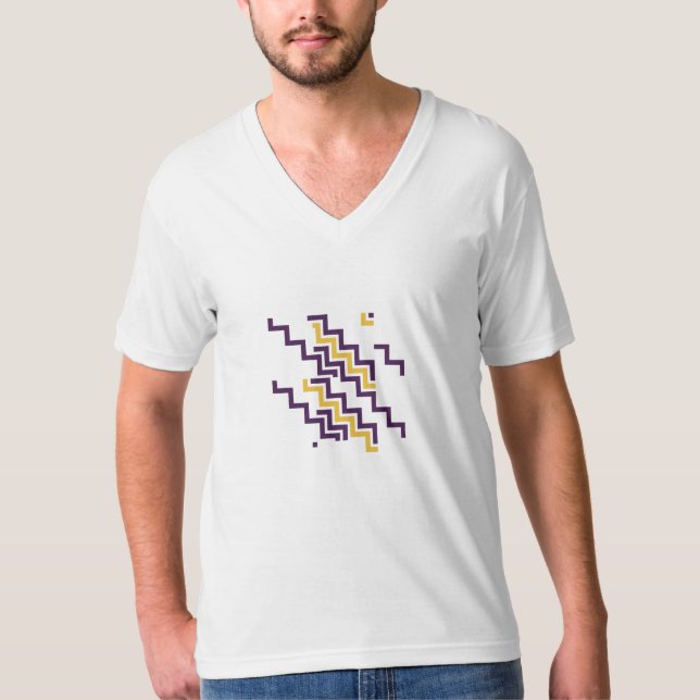 Bobos Sunset Glitch T-Shirt (Vorderseite)