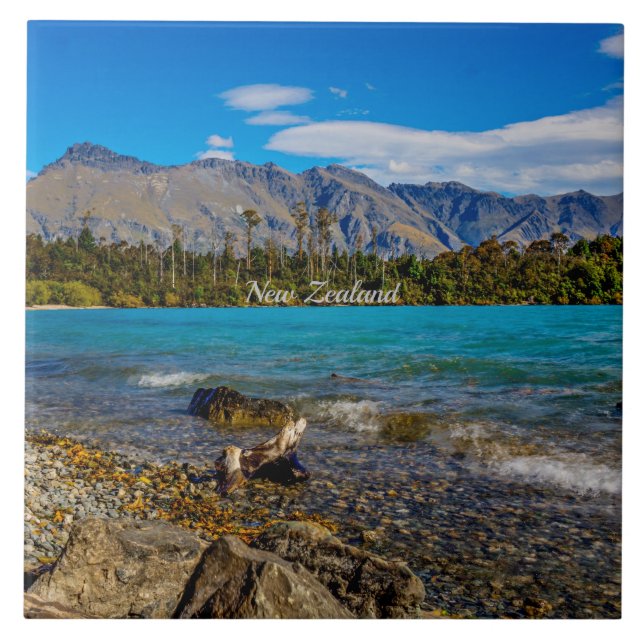 Bobs Bucht, Neuseeland Fliese (Vorderseite)