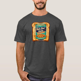 Bobs Your Uncle Retro-Bohnen auf Toast-Kunstwerk T-Shirt