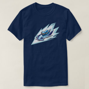 Bobsled Anime Style Illustration Winterspiele T-Shirt