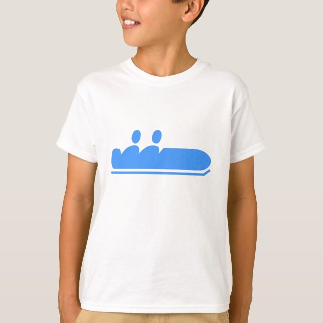 Bobsled - Baby Blue T-Shirt (Vorderseite)