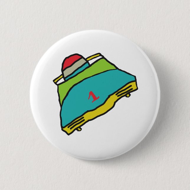 Bobsled Button (Vorderseite)
