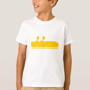 Bobsled - gelb T-Shirt