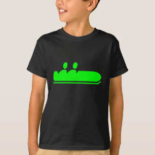Bobsled - grün T-Shirt