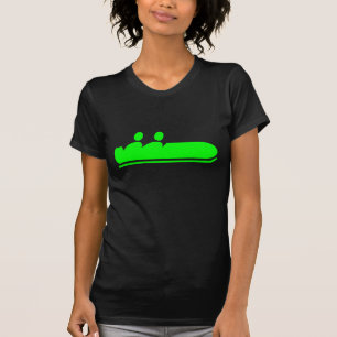 Bobsled - grün T-Shirt
