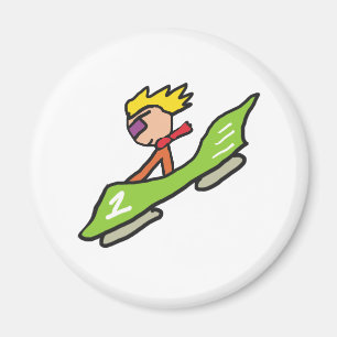 Bobsled Magnet