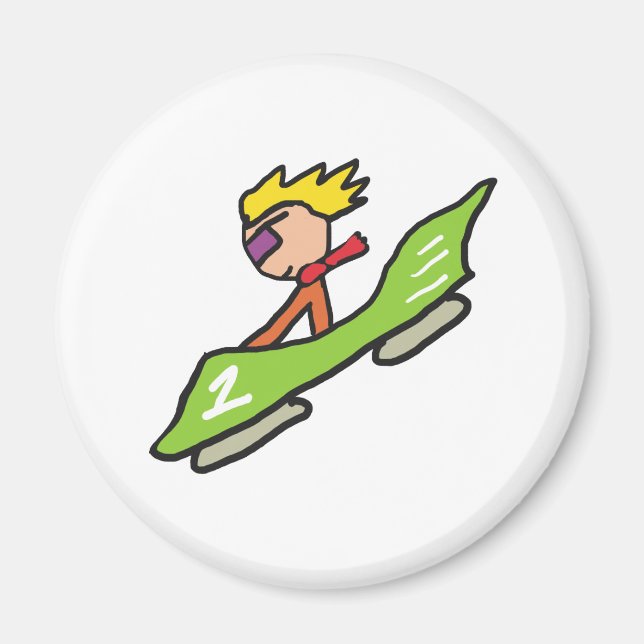 Bobsled Magnet (Vorne)