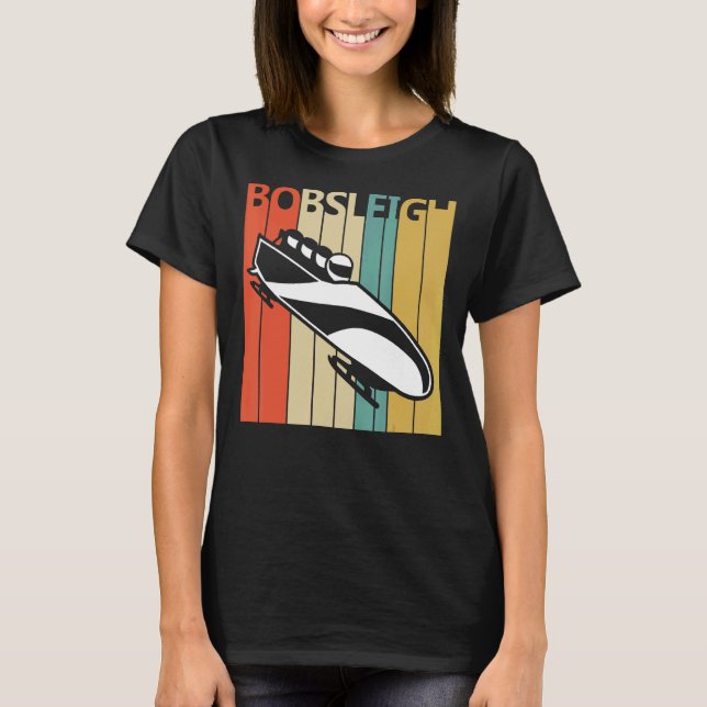 Bobsled WinterSport T-Shirt (Vorderseite)