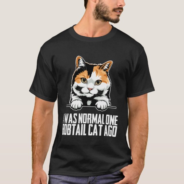 Bobtail  Bobtail-Katze  Bobtail-Mutter  5 T-Shirt (Vorderseite)