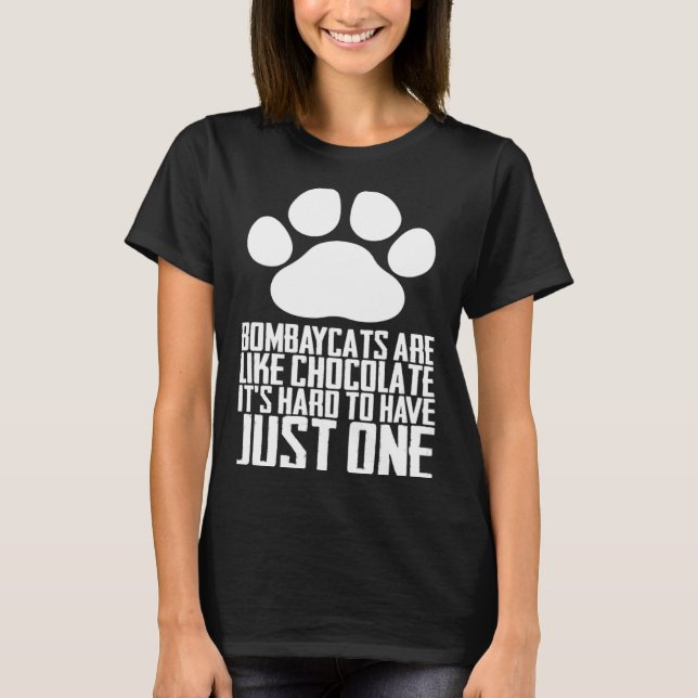 Bobtail Bobtail-Katze Bobtail-Mutter T-Shirt (Vorderseite)