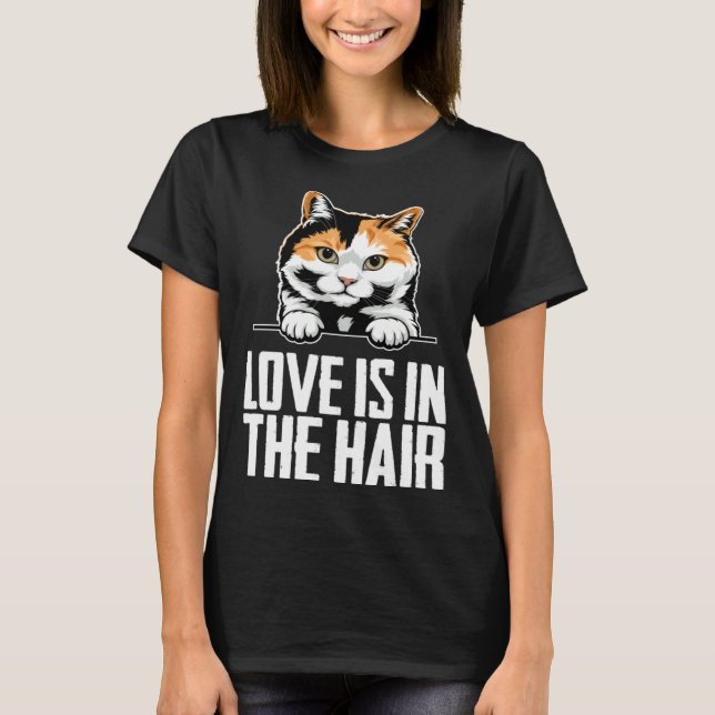 Bobtail Bobtail-Katze Bobtail-Mutter T-Shirt (Vorderseite)