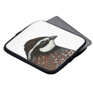Bobwhite Quail Head Laptopschutzhülle