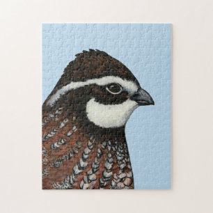 Bobwhite Quail Head Puzzle