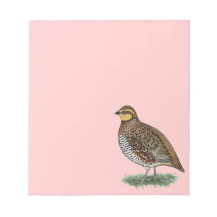 Bobwhite Quail Hen Notizblock