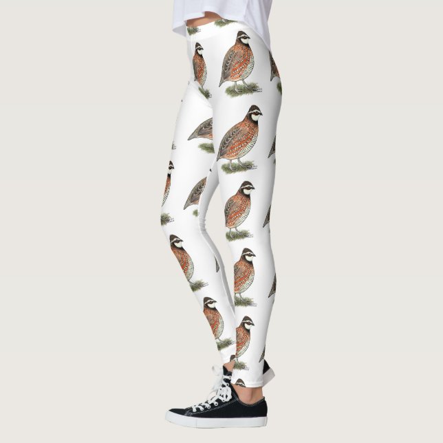 Bobwhite Quail Rooster Leggings (Links)