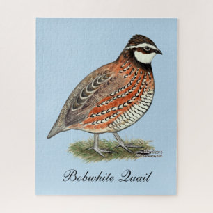 Bobwhite Quail Rooster Puzzle