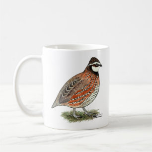 Bobwhite Quail Rooster Tasse