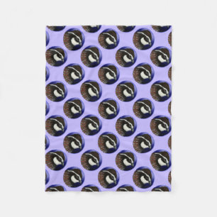 Bobwhite-Wachtel-Kopfkreis Fleecedecke