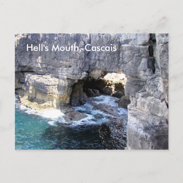 Boca do Inferno (Hölle) Postkarte Cascais (Vorderseite)