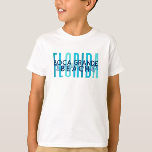 Boca Grande Beach Florida (Ocean Waves) T-Shirt