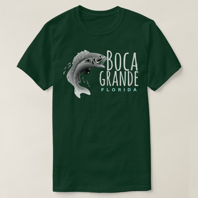 Boca Grande Florida, Anglers Boca Grande T-Shirt (Design vorne)