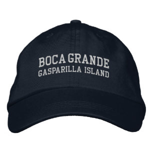Boca Grande Florida bestickter Baseballhut Bestickte Baseballkappe