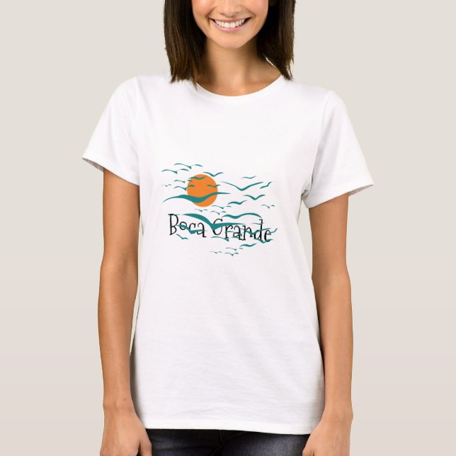 Boca Grande Florida T-Shirt (Vorderseite)