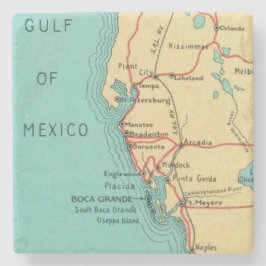 Boca Grande - Useppa Insel Florida Steinuntersetzer