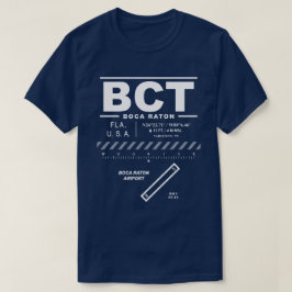 Boca Raton Airport BCT T - Shirt