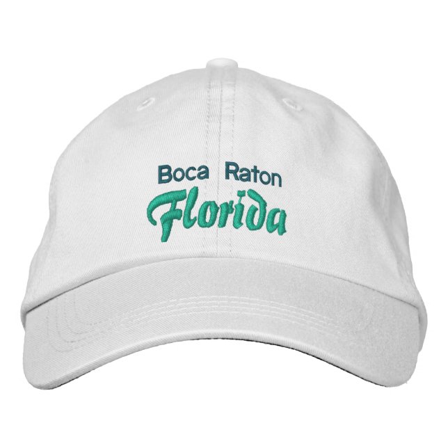 BOCA RATON Cap Bestickte Kappe (Vorderseite)