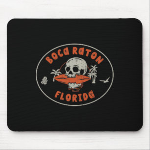 Boca Raton Florida Fl Vintage-Surfstrandfront und Mousepad