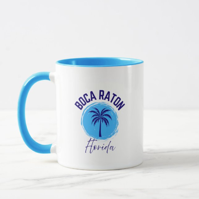 Boca Raton Florida Kaffeetasse (Links)