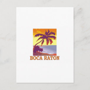 Boca Raton, Florida Postkarte