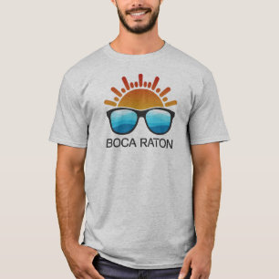 Boca Raton Florida Sonnenbrillen T-Shirt