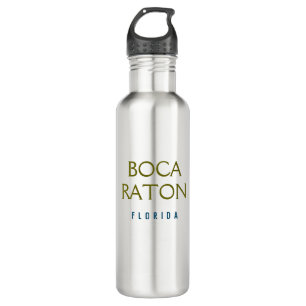 Boca Raton Florida Wasserflasche Edelstahlflasche