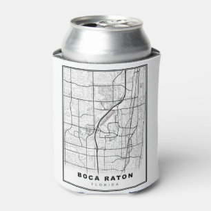 Boca Raton Map Dosenkühler