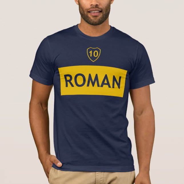 Boca römisch T-Shirt (Vorderseite)