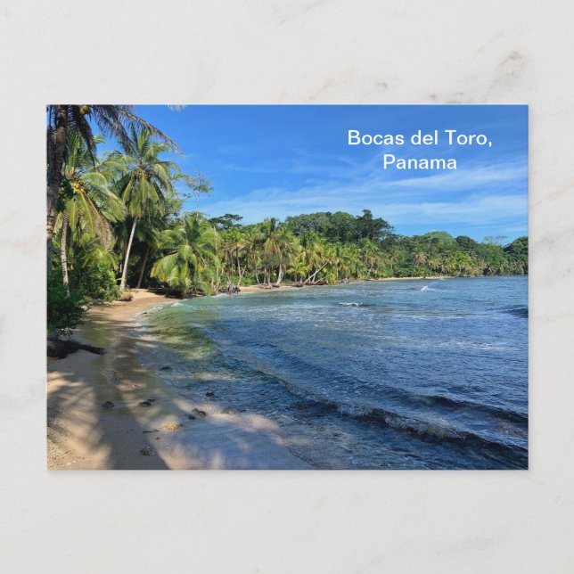 Bocas del Toro, Panama Postkarte (Vorderseite)