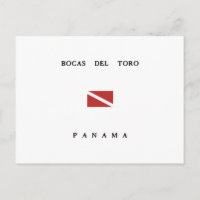 Bocas del Toro Panama Scuba Dive Flag