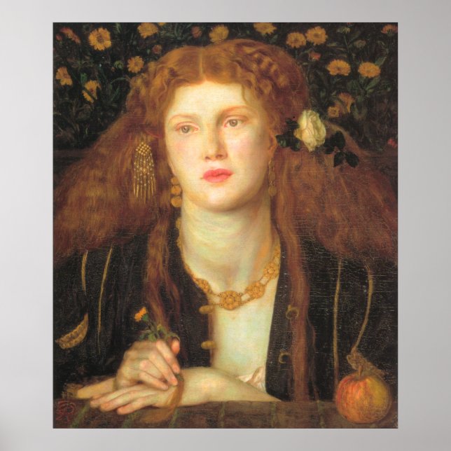 Bocca Baciata - Dante Gabriel Rossetti Poster (Vorne)