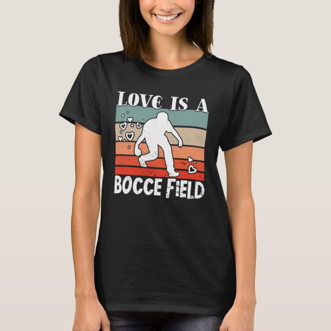 Bocce Ball Bocce Player  23 T-Shirt (Vorderseite)