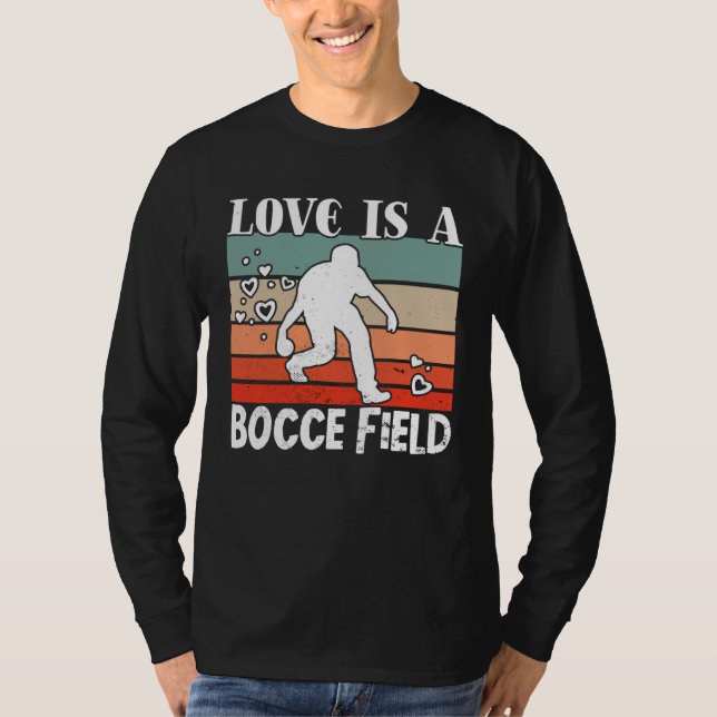 Bocce Ball Bocce Player  23 T-Shirt (Vorderseite)