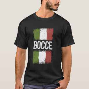 Bocce Ball Game Boule Boccia Italien Sport Italien T-Shirt